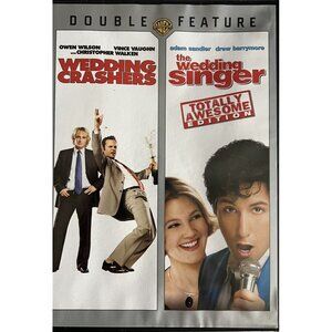 Wedding Singer/Wedding Crashers (DVD, 2017) Double Feature Comedy Adam Sandler